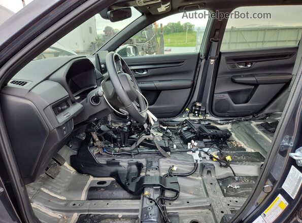 7FARS6H81SE028218 2025 HONDA CR-V Gray Widok wnętrza z przodu