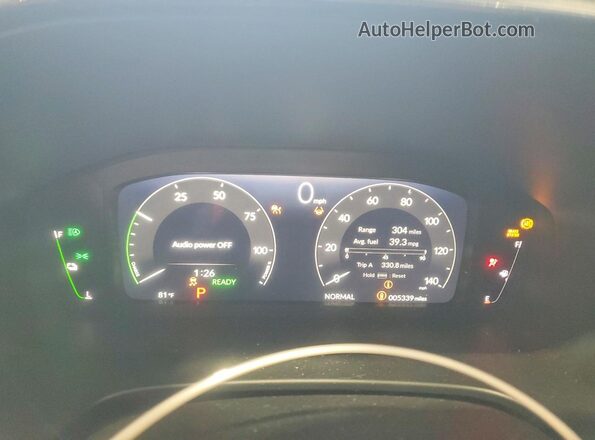 7FARS6H81TE048888 2026 HONDA CR-V White Вид щитка приладів