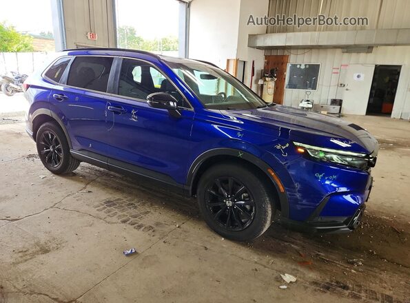 7FARS6H82RE047998 2024 HONDA CR-V Blue Przód prawy