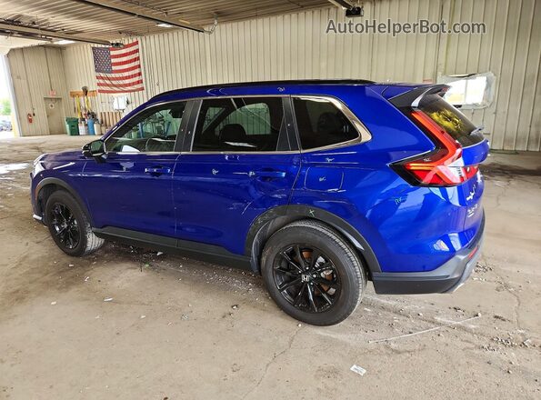 7FARS6H82RE047998 2024 HONDA CR-V Blue Tył lewy