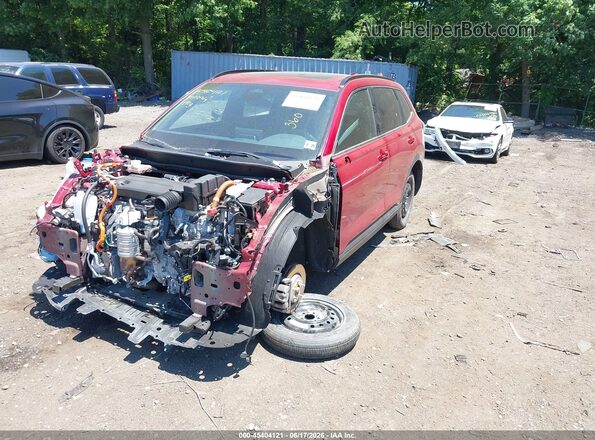 7FARS6H82SE008320 2025 HONDA CR-V HYBRID Red Przód lewy