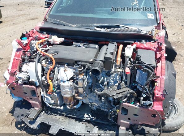 7FARS6H82SE008320 2025 HONDA CR-V HYBRID Red Widok z tyłu