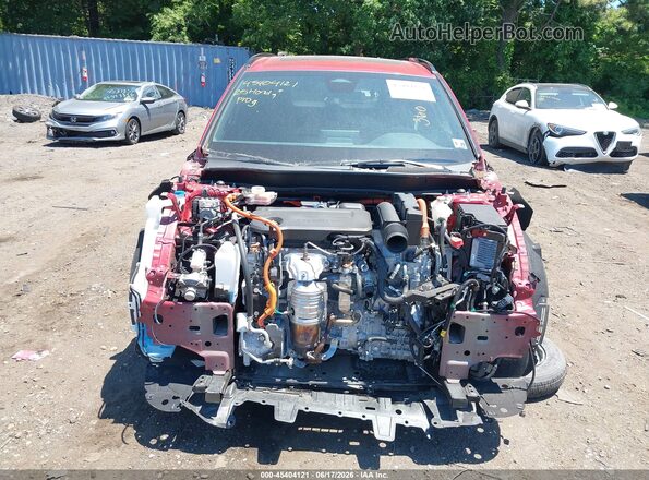 7FARS6H82SE008320 2025 HONDA CR-V HYBRID Red Widok zestawu wskaźników