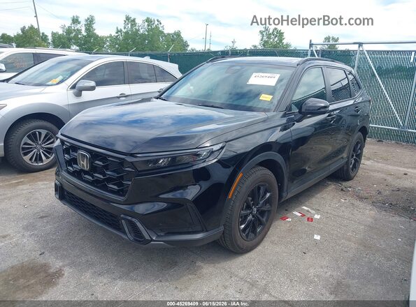 7FARS6H82TE020954 2026 HONDA CR-V Black Առջևի ձախ երեք քառորդ տեսարան