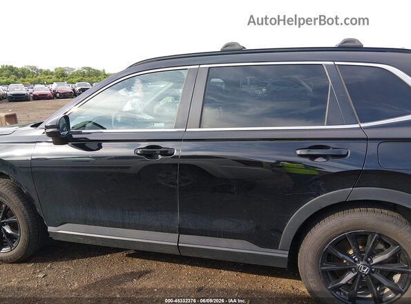 7FARS6H83RE054409 2024 HONDA CR-V HYBRID Black Սալոնի 360 աստիճան տեսք