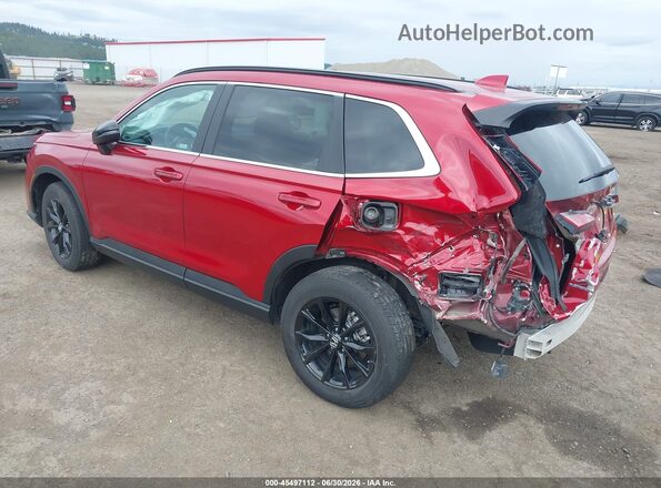 7FARS6H83RE054958 2024 HONDA CR-V Красный Задняя левая четверть