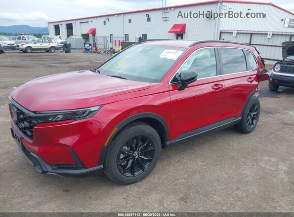 7FARS6H83RE054958 2024 HONDA CR-V Красный Передняя левая четверть