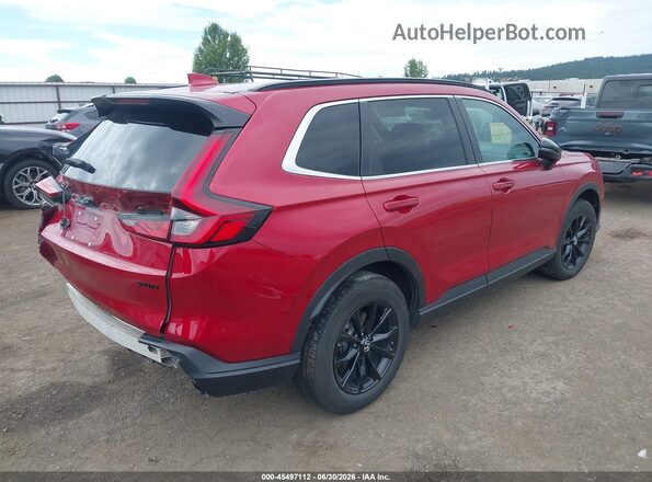 7FARS6H83RE054958 2024 HONDA CR-V Красный Задняя правая четверть