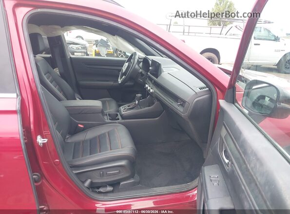 7FARS6H83RE054958 2024 HONDA CR-V Красный Вид салона спереди