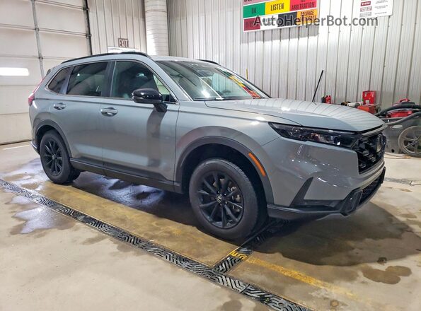 7FARS6H83SE110516 2025 HONDA CR-V Silver Передня права чверть