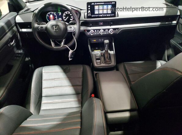 7FARS6H83SE110516 2025 HONDA CR-V Silver Вид панелі приладів