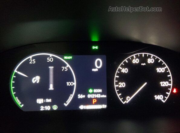 7FARS6H83SE110516 2025 HONDA CR-V Silver Вид щитка приладів