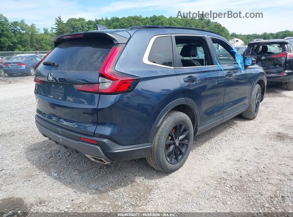 7FARS6H84RE001881 2024 HONDA CR-V HYBRID Blue Задня права чверть