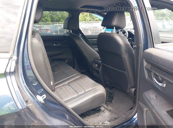 7FARS6H84RE001881 2024 HONDA CR-V HYBRID Blue Вид наклейки з VIN-кодом