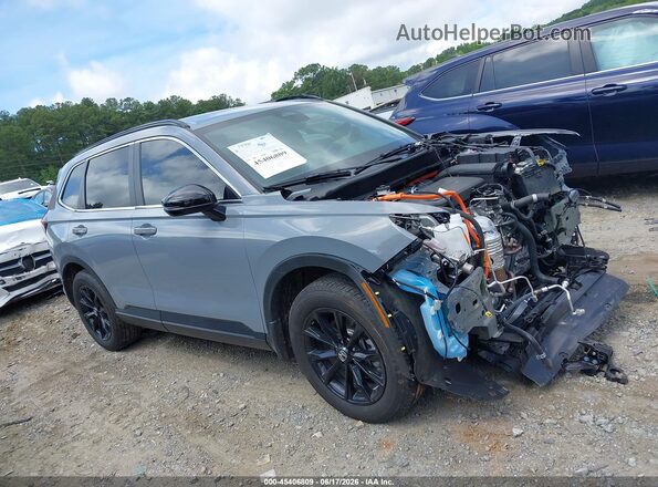 7FARS6H84SE013728 2025 HONDA CR-V Gray Rear interior view