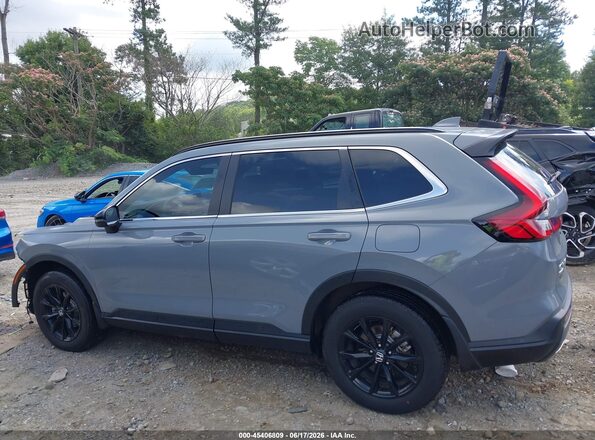 7FARS6H84SE013728 2025 HONDA CR-V Gray 360 interior view