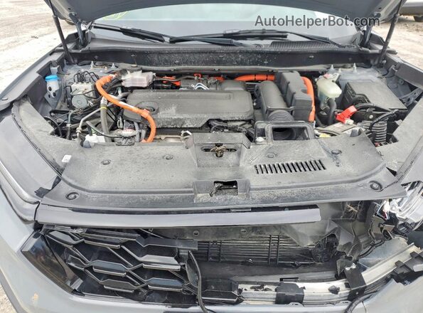7FARS6H84SE035308 2025 HONDA CR-V Gray ძრავის განყოფილების ხედი