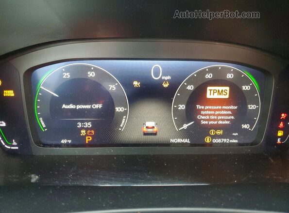7FARS6H84TE030109 2026 HONDA CR-V Синий Вид щитка приборов
