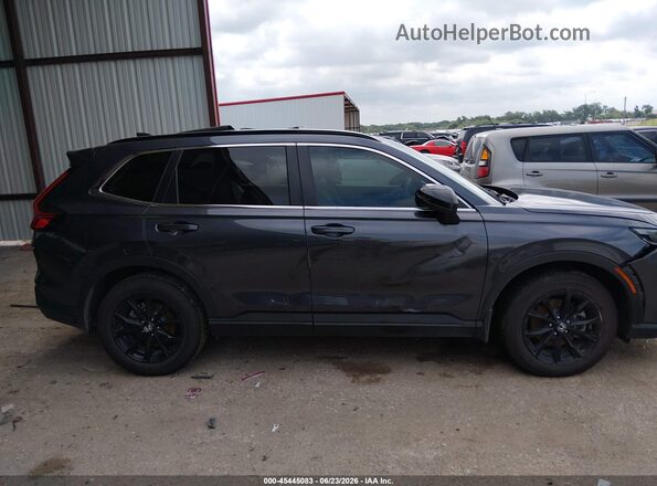 7FARS6H85RE024795 2024 HONDA CR-V Gray Widok wnętrza z tyłu