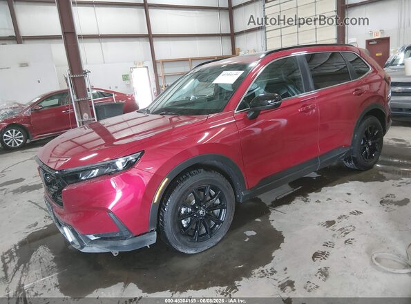 7FARS6H85SE047810 2025 HONDA CR-V Red Przód lewy