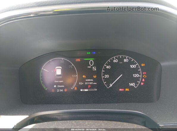 7FARS6H85SE047810 2025 HONDA CR-V Red Widok tylnych siedzeń
