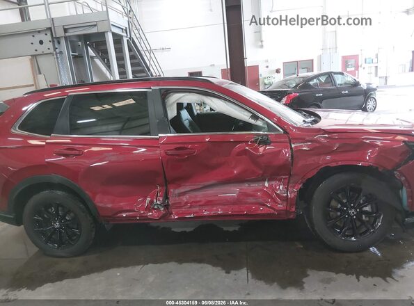 7FARS6H85SE047810 2025 HONDA CR-V Red Widok wnętrza z tyłu