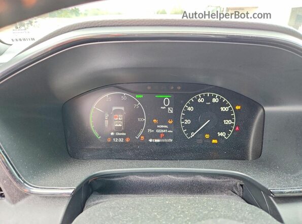 7FARS6H85SE073257 2025 HONDA CR-V Gray Widok zestawu wskaźników