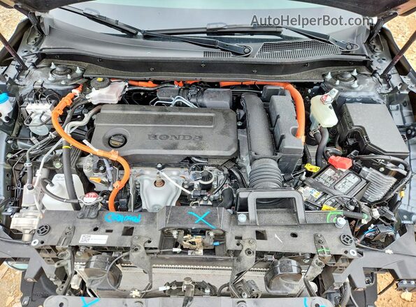 7FARS6H85SE073257 2025 HONDA CR-V Gray Widok komory silnika