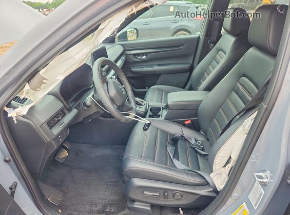 7FARS6H86RE075500 2024 HONDA CR-V Gray Widok wnętrza z przodu
