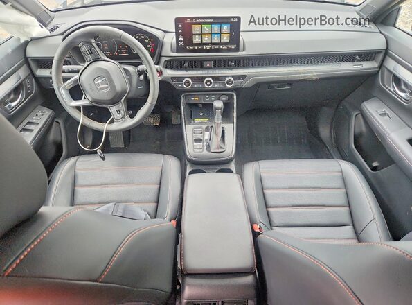 7FARS6H86RE075500 2024 HONDA CR-V Gray Widok deski rozdzielczej