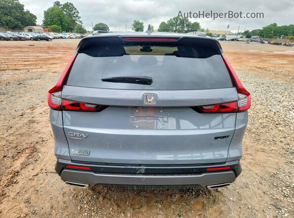 7FARS6H86RE075500 2024 HONDA CR-V Gray Widok z tyłu
