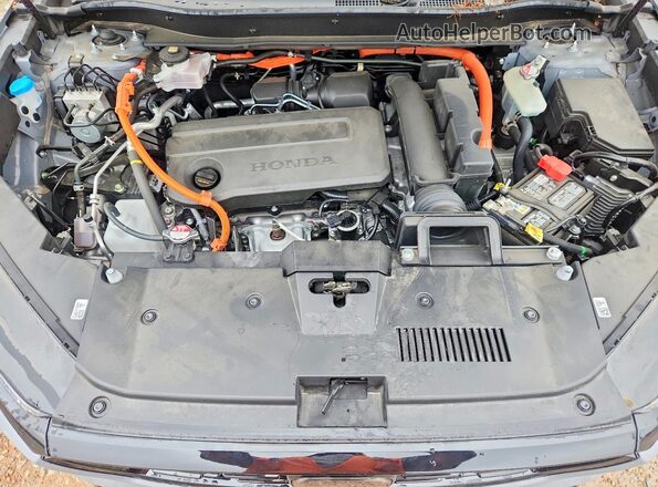 7FARS6H86RE075500 2024 HONDA CR-V Gray Widok komory silnika