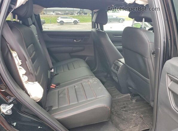7FARS6H86TE107577 2026 HONDA CR-V Black Widok wnętrza z tyłu