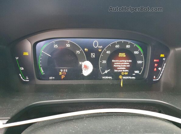 7FARS6H86TE107577 2026 HONDA CR-V Black Widok zestawu wskaźników