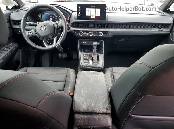7FARS6H86TE107577 2026 HONDA CR-V Black Widok deski rozdzielczej