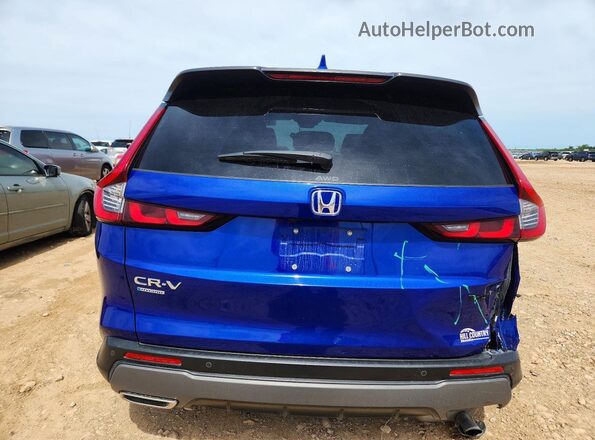 7FARS6H87RE021123 2024 HONDA CR-V Blue Widok z tyłu