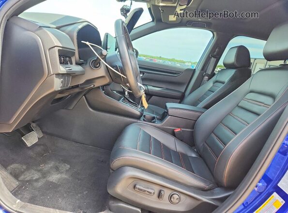 7FARS6H87RE021123 2024 HONDA CR-V Blue Widok wnętrza z przodu