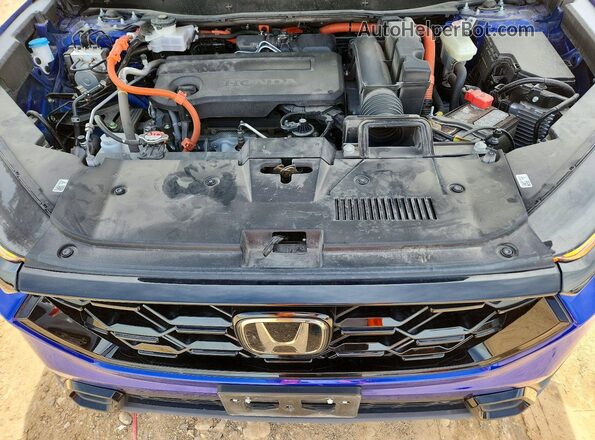 7FARS6H87RE021123 2024 HONDA CR-V Blue Widok komory silnika