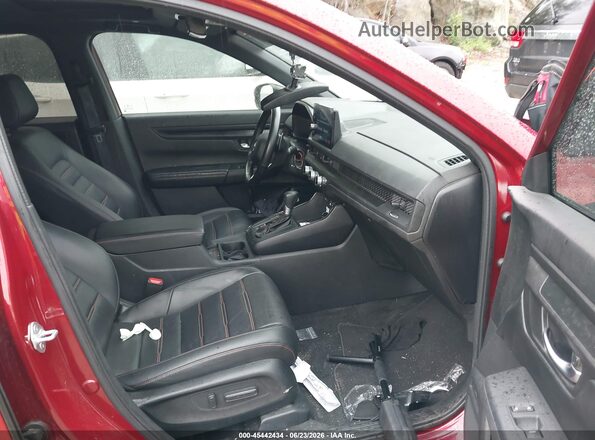 7FARS6H88SE033044 2025 HONDA CR-V Красный Вид салона спереди
