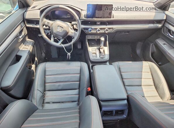 7FARS6H88TE000854 2026 HONDA CR-V Синий Вид панели приборов
