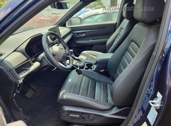7FARS6H88TE000854 2026 HONDA CR-V Синий Вид салона спереди