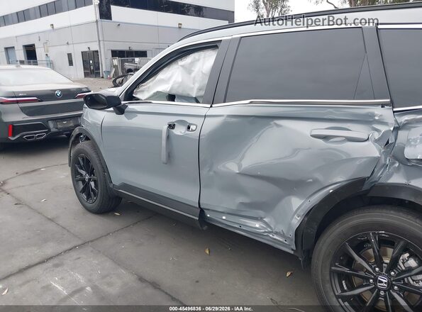 7FARS6H89SE066246 2025 HONDA CR-V Gray Вид задньої частини салону