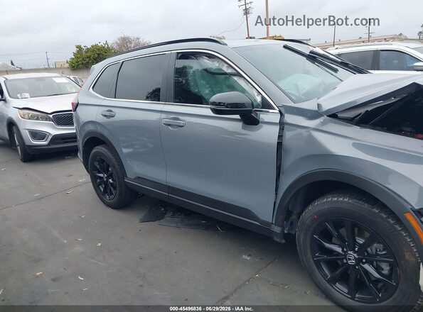 7FARS6H89SE066246 2025 HONDA CR-V Gray Вид щитка приладів