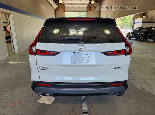 7FARS6H89SE086089 2025 HONDA CR-V White Հետևի տեսք