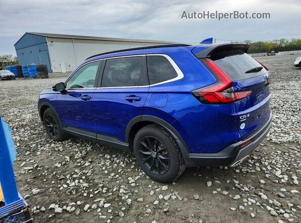 7FARS6H89SE109869 2025 HONDA CR-V Blue Հետևի ձախ