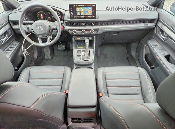 7FARS6H89SE109869 2025 HONDA CR-V Blue Առջևի վահանակի տեսք