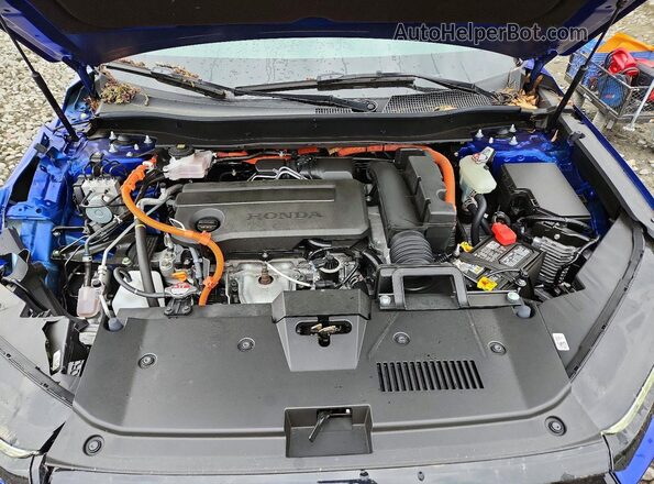 7FARS6H89SE109869 2025 HONDA CR-V Blue Շարժիչի բաժամունքի տեսք