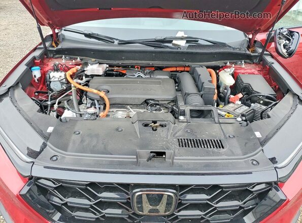 7FARS6H89TE036522 2026 HONDA CR-V Red Շարժիչի բաժամունքի տեսք