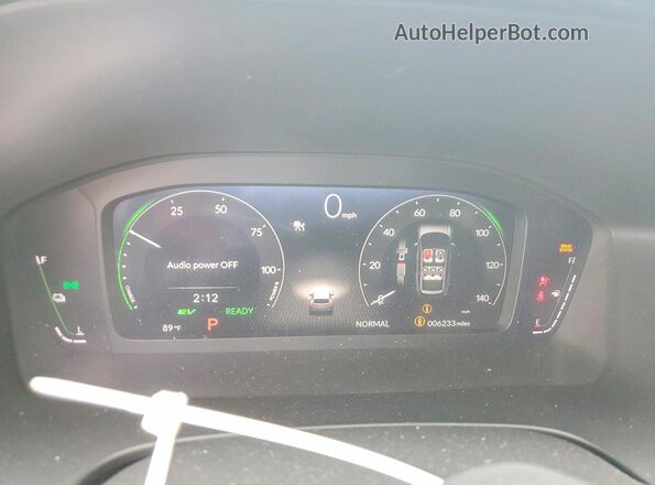 7FARS6H8XTE062322 2026 HONDA CR-V White ხელსაწყოთა პანელის ხედი