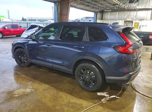 7FARS6H8XTE096843 2026 HONDA CR-V Синий Задняя левая четверть
